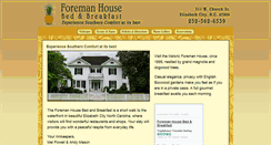 Desktop Screenshot of foremanhousebb.com