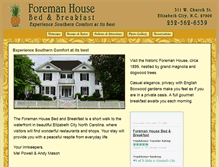 Tablet Screenshot of foremanhousebb.com
